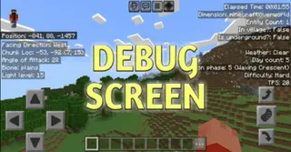MCBE Debug Screen Addon (1.20) – Exclusive Feature of Java Edition