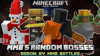 MMB Random Bosses Addon (1.20) – MCPE/Bedrock Mod