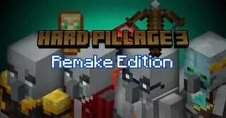Hard Pillage Remake Addon (1.20) – MCPE/Bedrock Mod
