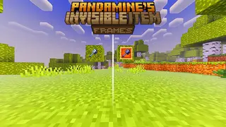 Invisible Item Frames Texture Pack (26.x, 1.21) – MCPE/Bedrock
