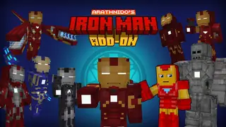 New Iron Man Addon (1.20) – MCPE/Bedrock Mod