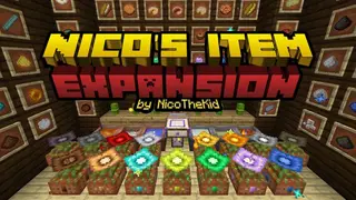 Nico's Item Expansion Addon (1.20, 1.19) – MCPE/Bedrock Mod