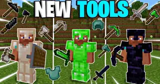New Tools and Extra Addon (1.20) – MCPE/Bedrock Mod