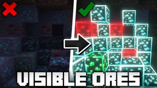 Outlined Ore Texture Pack (26.x, 1.21) – MCPE/Bedrock
