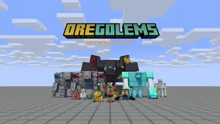Ore Golems Addon (1.20, 1.19) – MCPE/Bedrock Mod