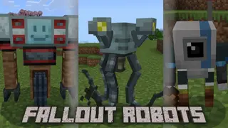 Fallout Robots Addon (1.20) – MCPE/Bedrock Mod