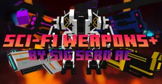 Sci-Fi Weapons Addon (1.20, 1.19) – MCPE/Bedrock Mod