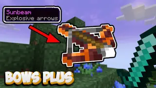 Bows Plus Addon (1.20) – MCPE/Bedrock Mod