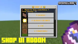 Shop UI Addon (1.20, 1.19) – MCPE/Bedrock Mod