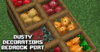 Dusty Decorations Addon (1.20) – MCPE/Bedrock Mod