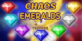 Sonic's Chaos Emeralds Texture Pack (26.x, 1.21) – MCPE/Bedrock