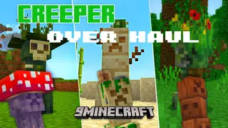 Creeper Overhaul Addon (1.20, 1.19) – MCPE/Bedrock Mod