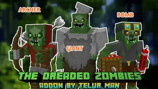 The Dreaded Zombies Addon (1.20) – MCPE/Bedrock Mod