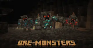 Ore Monsters Addon (1.20) – MCPE/Bedrock Mod