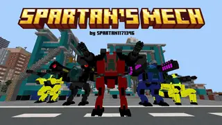 Spartan's Mech Addon (1.20) – MCPE/Bedrock Mod