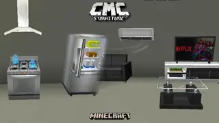 CMC Furniture Addon (1.20, 1.19) – MCPE/Bedrock Mod