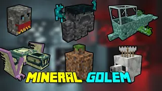 Mineral Golems Addon (1.20) – MCPE/Bedrock Mod