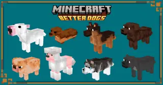 Dogs Expansion Addon (1.20) – MCPE/Bedrock Mod