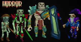 Phantom Skeletons Addon (1.20, 1.19) – MCPE/Bedrock Mod