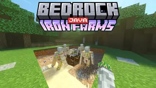 Java Iron Farms Addon (1.20) – MCPE/Bedrock Mod