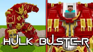 Hulk Buster Addon (1.20, 1.19) – MCPE/Bedrock Mod