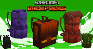 Better Backpacks Addon (1.20, 1.19) – MCPE/Bedrock Mod