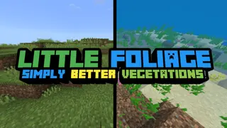 Little Foliage Addon (1.20, 1.19) – MCPE/Bedrock Mod
