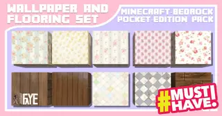 The FAYE Wallpaper & Flooring Set Addon (1.20, 1.19) – MCPE/Bedrock