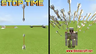 Time Stop Addon (1.20, 1.19) – MCPE/Bedrock Mod