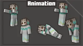 Player Animation Pack (26.x, 1.21) – MCPE/Bedrock