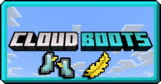 Cloud Boots Addon (1.20) – MCPE/Bedrock Mod