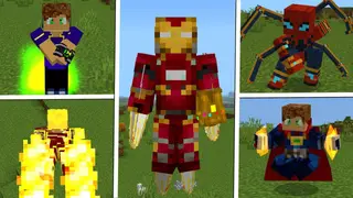 Marvel vs DC Superheroes Addon (1.20) – MCPE/Bedrock Mod