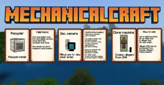 MechanicalCraft Addon (1.20) – MCPE/Bedrock Mod