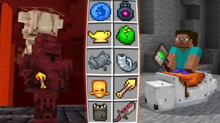 Unique Structure Loot Addon (1.20, 1.19) – MCPE/Bedrock Mod