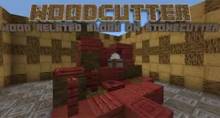 Woodcutter Addon (1.20, 1.19) – MCPE/Bedrock Mod
