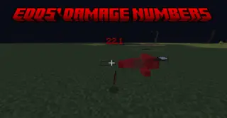 Edds' Damage Numbers Addon (1.20) – MCPE/Bedrock Script