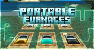 Portable Furnaces Addon (1.20) – MCPE/Bedrock Mod
