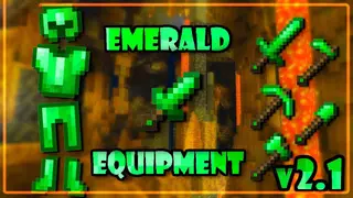 Emerald Equipment Addon (1.20, 1.19) – Armor, Echo Tools, and Staff