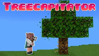 Treecapitator For Any Axe Addon (1.20) – MCPE/Bedrock Script