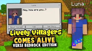 Lively Villagers Addon (1.20, 1.19) – MCPE/Bedrock Comes Alive Mod