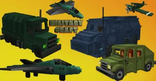 Military Craft Vehicles Addon (1.20, 1.19) – MCPE/Bedrock Mod