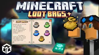 Loot Bag + Addon (1.20) – MCPE/Bedrock Mod