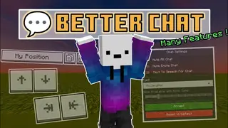 Better Chat Texture Pack (1.21, 1.20) – MCPE/Bedrock