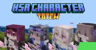 HSR Character Totem Addon (1.20) – MCPE/Bedrock Mod