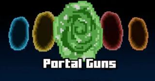 Portal Gun Addon (1.20) – MCPE/Bedrock Mod