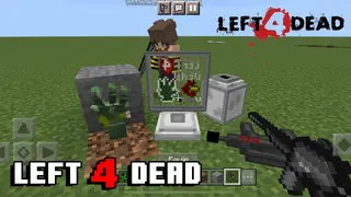 Left 4 Dead Addon (1.20, 1.19) – MCPE/Bedrock Mod