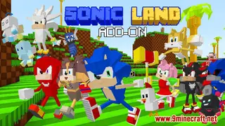 Sonic Land Addon (1.20, 1.19) – Minecraft PE/Bedrock Mod