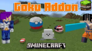 Goku Addon (1.26+) – MCPE/Bedrock Dragon Ball Mod