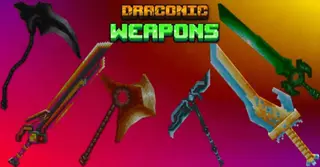 Draconic Igniter Weapons Addon (1.20, 1.19) – MCPE/Bedrock Mod