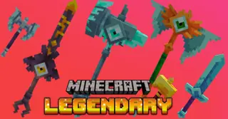 BMC Legendary Weapons Addon (1.20, 1.19) – MCPE/Bedrock Mod